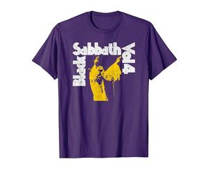 Officiel Black Sabbath Vol 4 Album Logo T-Shirt, Homme, Violet, XL