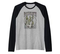 Officiel Black Veil Brides Vintage World Tour 2017 band Manche Raglan