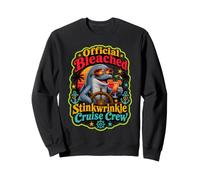 Officiel Bleached StinkWrinkle Cruise Crew Dolphin Sweatshirt