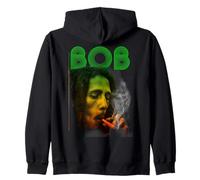 Officiel Bob Marley BOB Smoke Reggae Vintage Sweat à Capuche