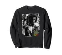 Officiel Bob Marley Kaya Collage Reggae Vintage Fan Sweatshirt