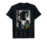 Officiel Bob Marley Kaya Collage Reggae Vintage Fan T-Shirt