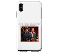 Officiel Bowie Bing Crosby Noël Paix sur Terre Coque pour iPhone XS Max