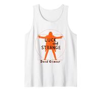 Officiel David Gilmour Luck and Strange Orange and Black Débardeur