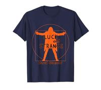 Officiel David Gilmour Luck and Strange Orange and Black T-Shirt