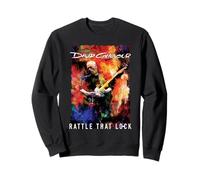 Officiel David Gilmour Rattle That Lock Guitar Color Storm Sweatshirt