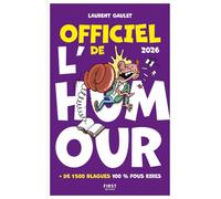 Laurent Gaulet – Officiel de l'Humour 2026 – Plus de 1500 blagues – Broché