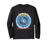 Officiel Def Leppard Adrenalize Heavy Metal Manche Longue
