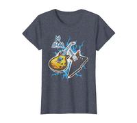 Officiel Def Leppard Amazon Exclusive Guitar Tour 2025 T-Shirt, Femme, Bleu Chiné, XXL