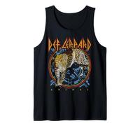 Officiel Def Leppard Approaching Leopard Iconic Design Débardeur