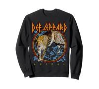 Officiel Def Leppard Approaching Leopard Iconic Design Sweatshirt