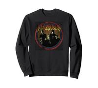 Officiel Def Leppard Logo Vintage Band Hard Rock Retro Sweatshirt