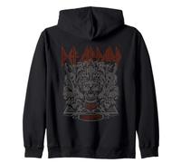 Officiel Def Leppard Love Bites Band Rock Vintage Logo Sweat à Capuche