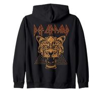 Officiel Def Leppard Tiger Heavy Metal Band by Rock Off Sweat à Capuche
