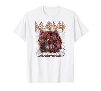 Officiel Def Leppard Tour 2020 Vintage Hard Glam Metal Band T-Shirt