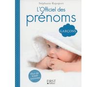 Officiel des prénoms - spécial garçons