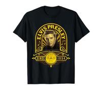 Officiel Elvis Presley Portrait Talent The King Sun Records T-Shirt
