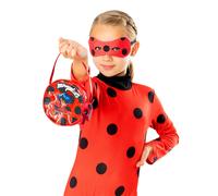 Officiel Enfants Miraculeux Coccinelle à Pois Masque Sac Accessoire Costume Set