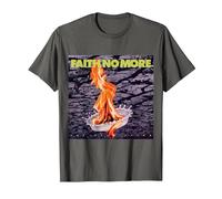 Officiel Faith No More The Real Thing Band Alternative Metal T-Shirt, Homme, Asphalte, XXL
