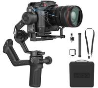 FeiyuTech SCORP 3 KIT Stabilisateur pour Caméra, Suivi IA Intégré, Poignée Amovible,Écran Tactile, Cardan 3 Axes pour Sony/Canon/Nikon/Fujifilm, Charge utile de 7.72lb, avec boîte