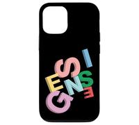 Officiel Genesis Colored Logo 3D Coque pour iPhone 12/12 Pro