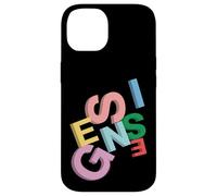Officiel Genesis Colored Logo 3D Coque pour iPhone 14