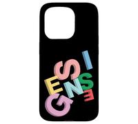 Officiel Genesis Colored Logo 3D Coque pour iPhone 15 Pro