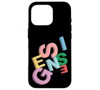 Officiel Genesis Colored Logo 3D Coque pour iPhone 16 Pro