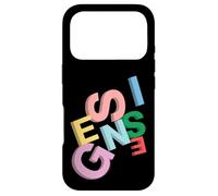 Officiel Genesis Colored Logo 3D Coque pour iPhone 17 Pro