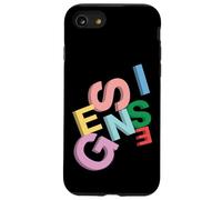 Officiel Genesis Colored Logo 3D Coque pour iPhone SE (2020) / 7/8
