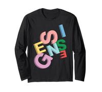 Officiel Genesis Colored Logo 3D Manche Longue