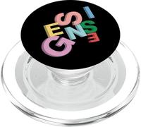 Officiel Genesis Colored Logo 3D PopSockets PopGrip pour MagSafe