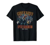 Officiel Guns N' Roses Appetite For Destruction Tour 1987 T-Shirt