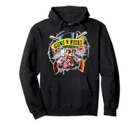 Officiel Guns N' Roses "Skull & Guns" Sweat à Capuche