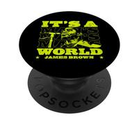 Officiel James Brown Its a Mans World Soul Music PopSockets PopGrip Adhésif