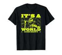 Officiel James Brown Its a Mans World Soul Music T-Shirt
