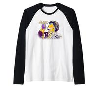 Officiel James Brown Soul Music Microphone Pose Manche Raglan