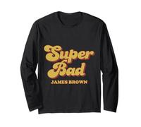 Officiel James Brown Super Bad - Soul Music Artwork Manche Longue