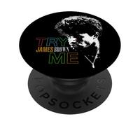 Officiel James Brown Try Me Godfather of Soul Music PopSockets PopGrip Adhésif