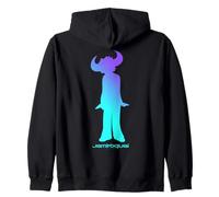 Officiel Jamiroquai Buffalo Man Bleu Violet Funk Soul Rétro Sweat à Capuche