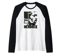 Officiel Jimi Hendrix Blues Rock Voodoo Range Manche Raglan