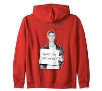 Officiel Justin Bieber What do You Mean Portrait Sweat à Capuche