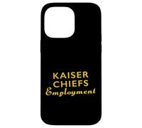 Officiel Kaiser Chiefs Employment Plate Front Indie Groupe Coque pour iPhone 14 Pro Max