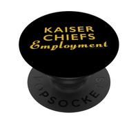 Officiel Kaiser Chiefs Employment Plate Front Indie Groupe PopSockets PopGrip Adhésif