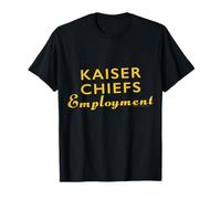 Officiel Kaiser Chiefs Employment Plate Front Indie Groupe T-Shirt