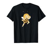 Officiel Maya l'abeille Rétro Motif Dessin Animé Série TV T-Shirt