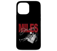 Officiel Miles Davis Distressed Photo Jazz Legend Coque pour iPhone 13 Pro Max