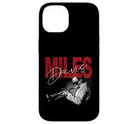 Officiel Miles Davis Distressed Photo Jazz Legend Coque pour iPhone 14