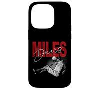 Officiel Miles Davis Distressed Photo Jazz Legend Coque pour iPhone 14 Pro