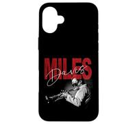 Officiel Miles Davis Distressed Photo Jazz Legend Coque pour iPhone 16 Plus